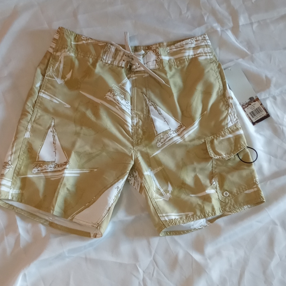 Zonal 30 Hemp SailBoat Swim Trunk/ Shorts